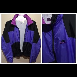 Vintage 80s NIKE Bomber Track Jacket